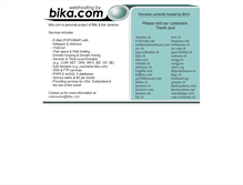Tablet Screenshot of bika.com